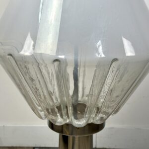Alternative view of Lampe Diamant en verre murano Italie 1970'S