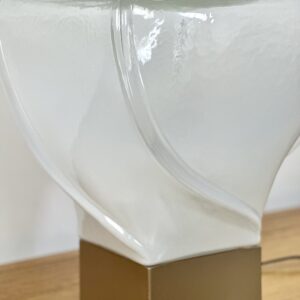 Alternative view of Lampe en verre soufflé Murano par Leucos 1970'S