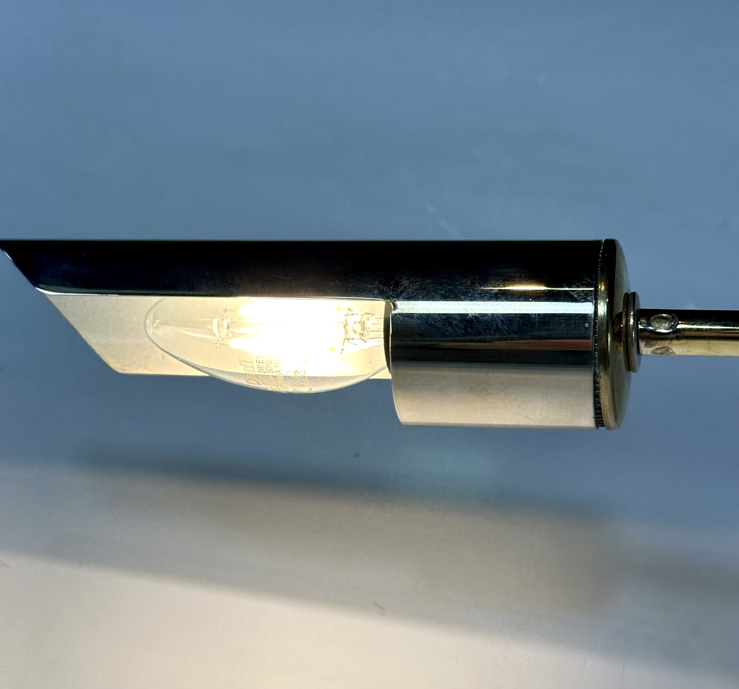 Lampadaire Arc italien 6 lumières en laiton doré 1970'S – Image 10