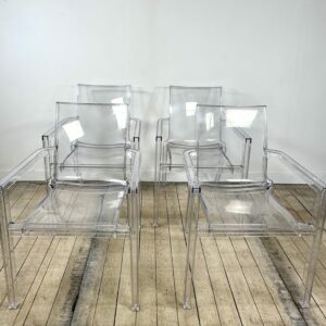 Fauteuils (lot de 4) Driade italien vintage années 80