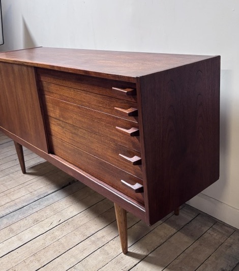 Enfilade scandinave vintage en teck Années 1970 – Image 3