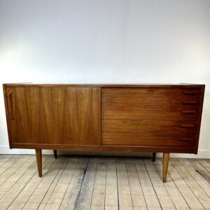 Enfilade scandinave vintage en teck Années 1970