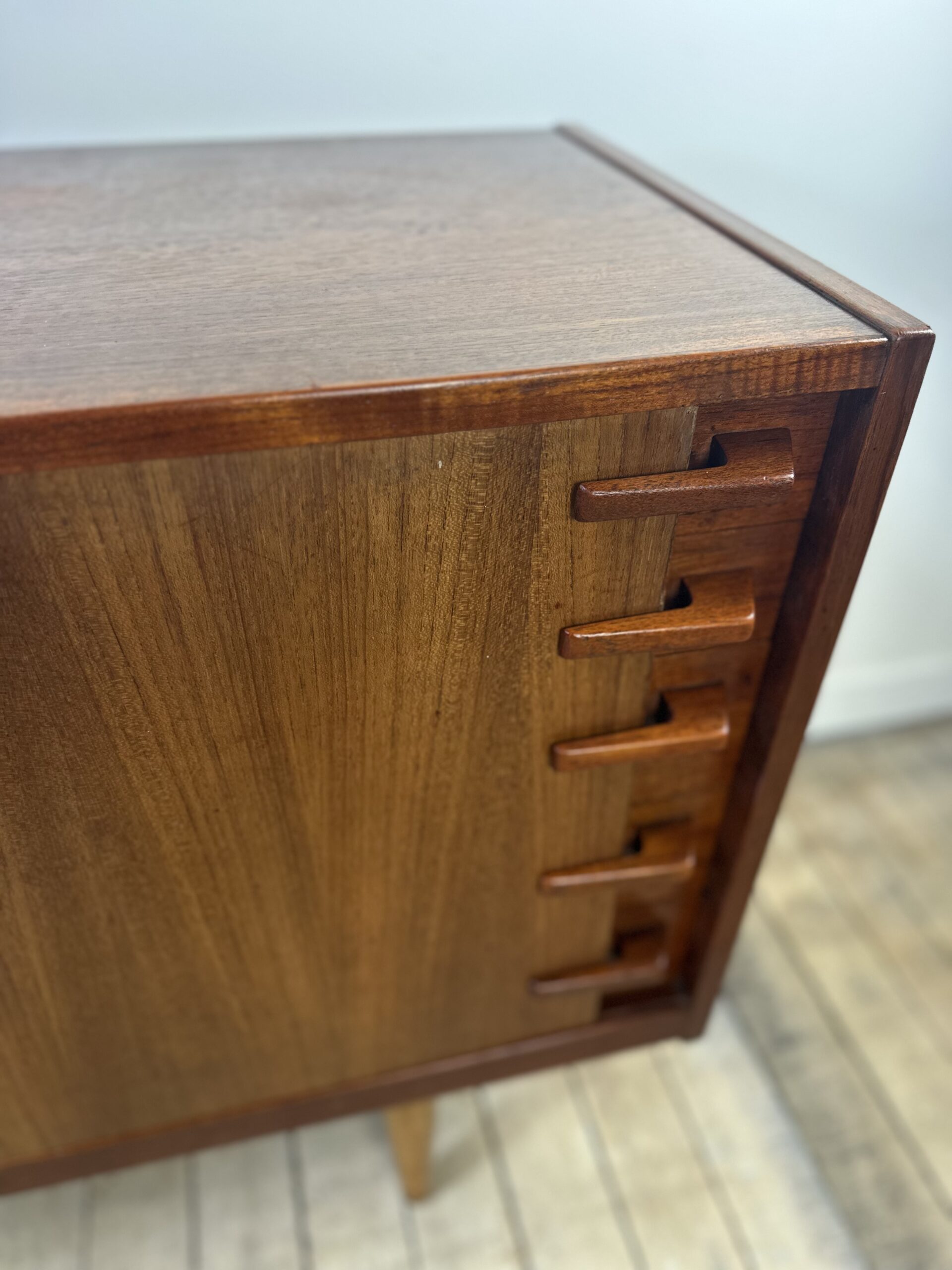 Enfilade scandinave vintage en teck Années 1970 – Image 8