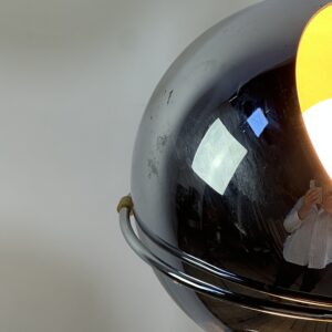 Lampadaire Vintage Space Age "Eyeball" 3 Globes Chromés 1970'S – Image 9