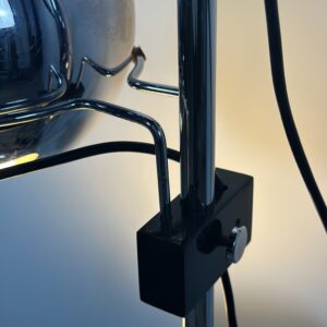 Lampadaire Vintage Space Age "Eyeball" 3 Globes Chromés 1970'S – Image 14