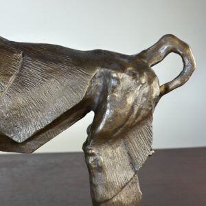 Bronze "Babouin" signé Bubian dans le goût de Rembrandt Bugatti Années 2000 – Image 11