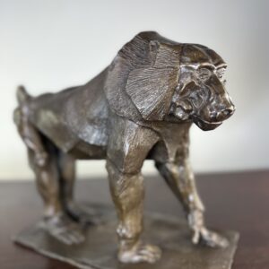 Bronze "Babouin" signé Bubian dans le goût de Rembrandt Bugatti Années 2000 – Image 10