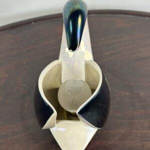 Lampe d'ambiance / veilleuse en forme de cygne maison VERCERAM 1950 – Image 8