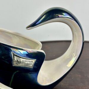 Lampe d'ambiance / veilleuse en forme de cygne maison VERCERAM 1950 – Image 7