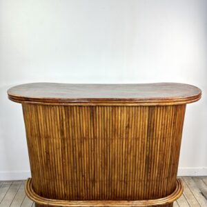 Bar vintage en bambou 1970'S