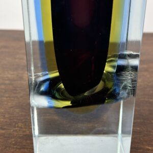 Vase Murano Sommerso vintage 1970'S – Image 9