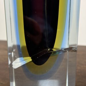 Vase Murano Sommerso vintage 1970'S – Image 8