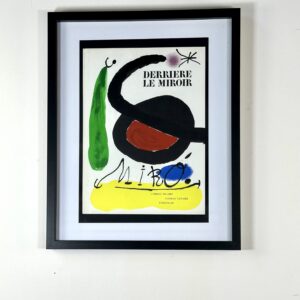 Lithographie Joan Miró – L’Oiseau solaire, l’Oiseau lunaire, Étincelle 1967