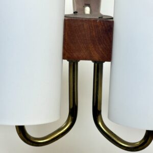 Lustre scandinave Östen Kristiansson pour Luxus Suède – 10 lumières – 1960'S – Image 14