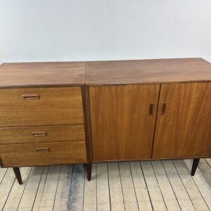 Meuble en teck Kempkes vintage Pays-Bas années 60 – Image 12