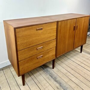 Meuble en teck Kempkes vintage Pays-Bas années 60 – Image 7