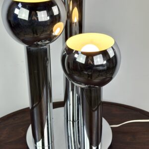 Lampe de table vintage Space Age chromés 1970'S – Image 7
